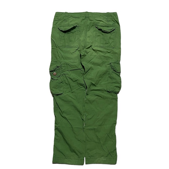 Y2K Aeropostale Green Cargo Pants Size 34x32 - Picture 2 of 7